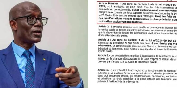 PROPOSITION DE LOI DU DÉPUTÉ : AMADOU BA Thierno Alassane Sall regrette «une farce politique» et parle d’un texte partisan, au détriment des forces de l’ordre