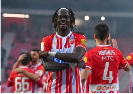 Chérif Ndiaye buteur et sacré champion de Serbie avec l’Étoile Rouge