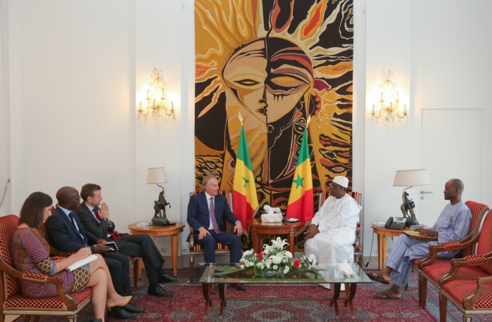 AUDIENCE AU PALAIS : Macky Sall reçoit l’ancien Premier ministre Tony Blair