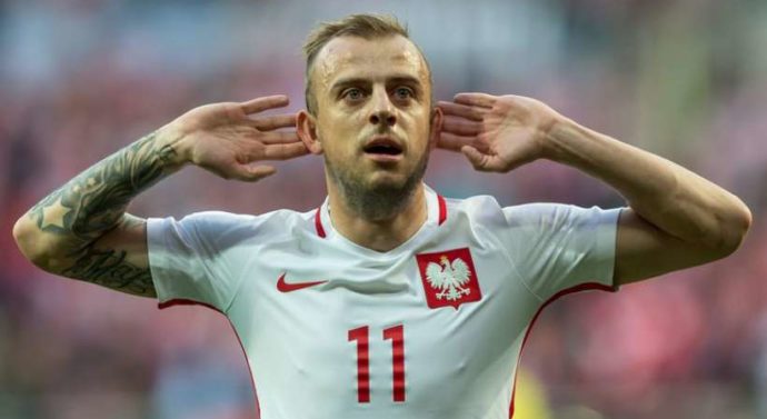 KAMIL GROSICKI ATTAQUANT DE LA POLOGNE: «Dans ma tête, le match contre les Sénégalais, je les vois courir, courir, tacler, bousculer pour nous terrasser»