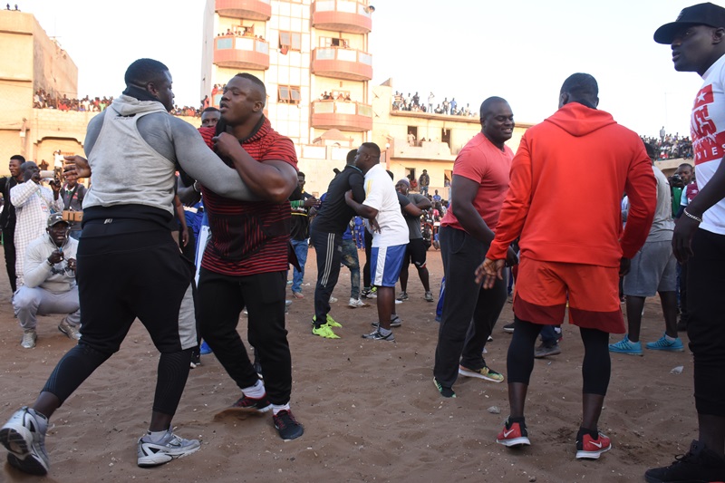 Open presse de Modou Lo en images