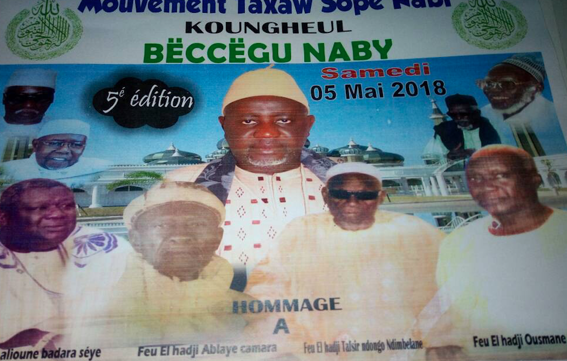 Journée religieuse «Bëcëgu Nabi» : Le mouvement «Taxaw Sope Nabi» remercie le Président Macky Sall pour ses réalisations dans les cités religieuses