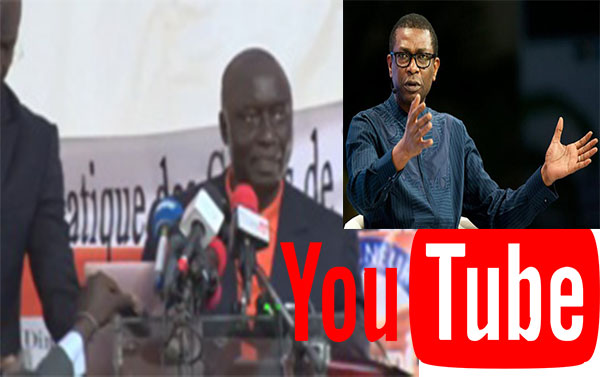 Insolide:Youssou Ndour bloque l'integralité du discour d'Idrissa seck à Saly sur youtube pour l'instant