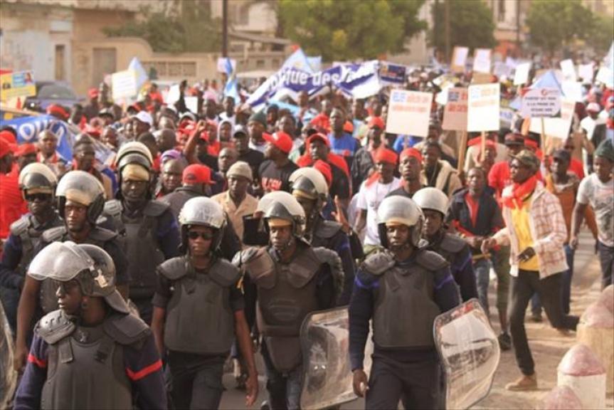 MOBILISATION RECORD À LA MARCHE NATIONALE DU G6 À DIOURBEL: la démission de Serigne Mbaye Thiam réclamée, l'attitude de Macky Sall décriée