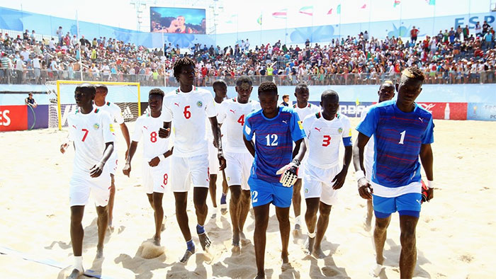 CAN BEACH SOCCER: Le Sénégal écrase la Tanzanie (12-2) et se rapproche des demis