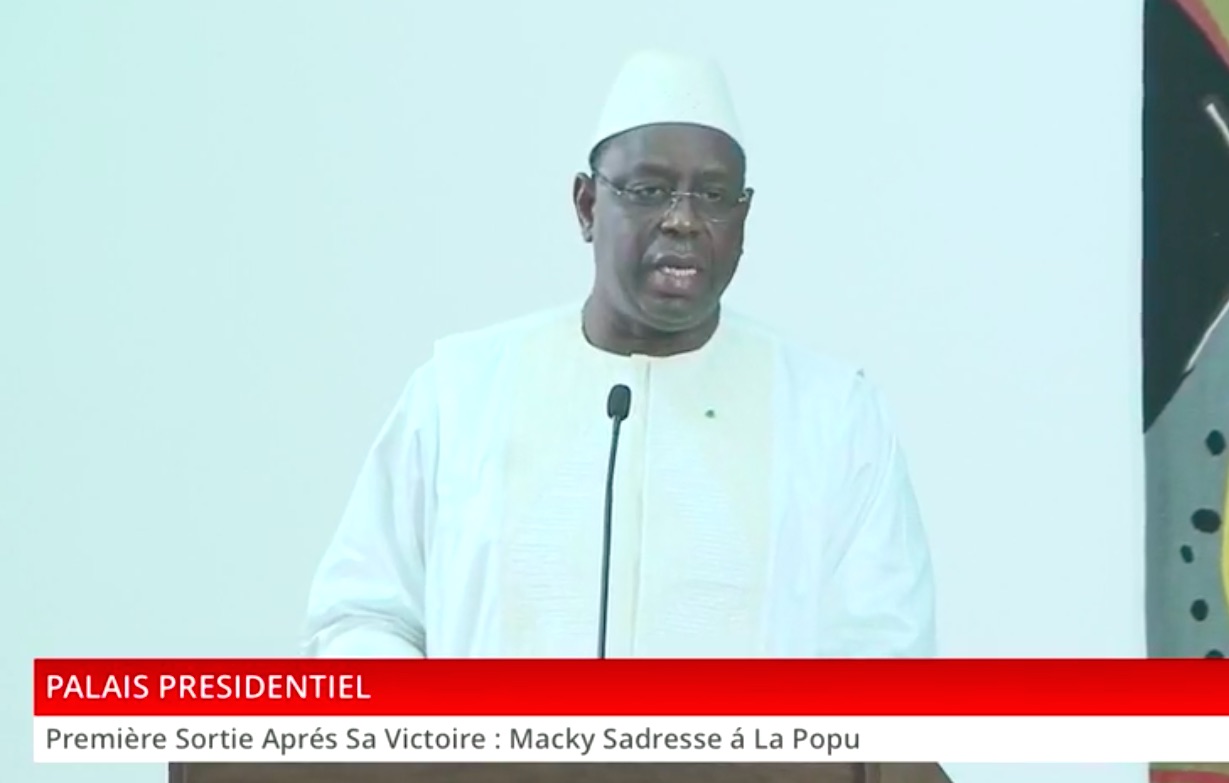 Revivez en intégralité la déclaration de Macky Sall