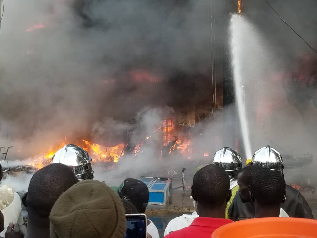 URGENT / TOUBA : Incendie au marché Ocass