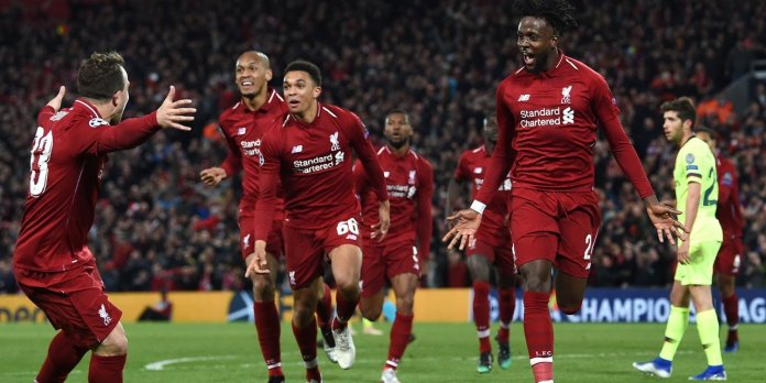 Ligue des Champions : Liverpool élimine Barcelone au terme d’un match incroyable !