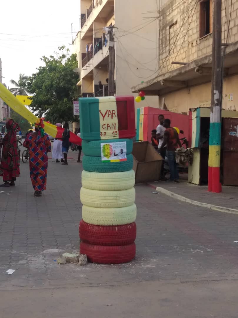 DAKAR DEJA DANS LA FINALE DE LA CAN : La capitale aux couleurs du Sénégal