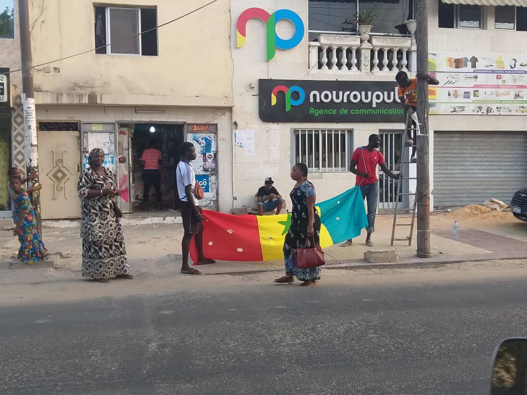 DAKAR DEJA DANS LA FINALE DE LA CAN : La capitale aux couleurs du Sénégal