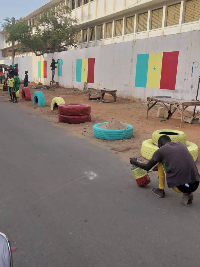 DAKAR DEJA DANS LA FINALE DE LA CAN : La capitale aux couleurs du Sénégal