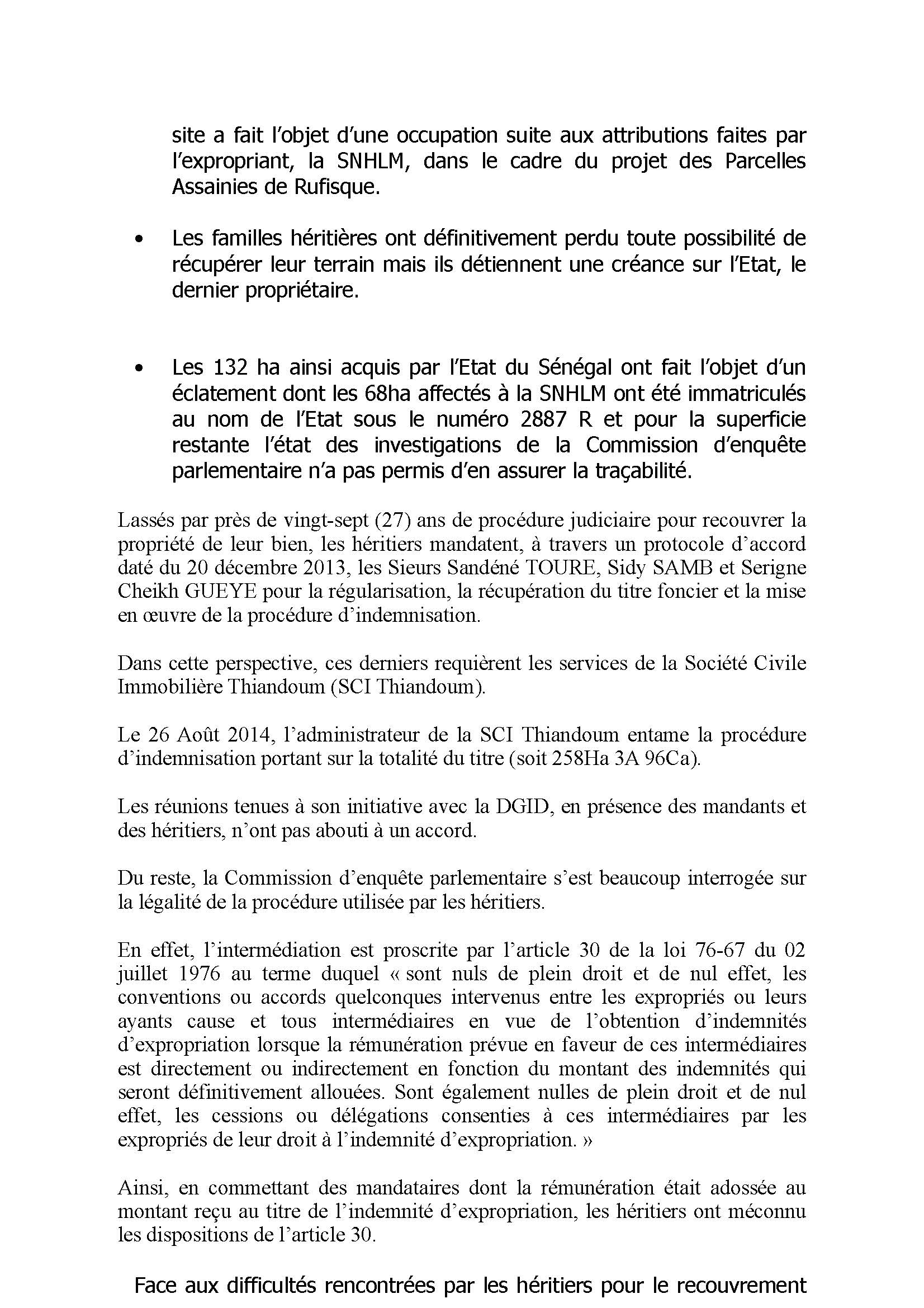 AFFAIRE DES 94 MILLIARDS : La Commission d'enquête parlementaire blanchit Mamour Diallo et enfonce Ousmane Sonko