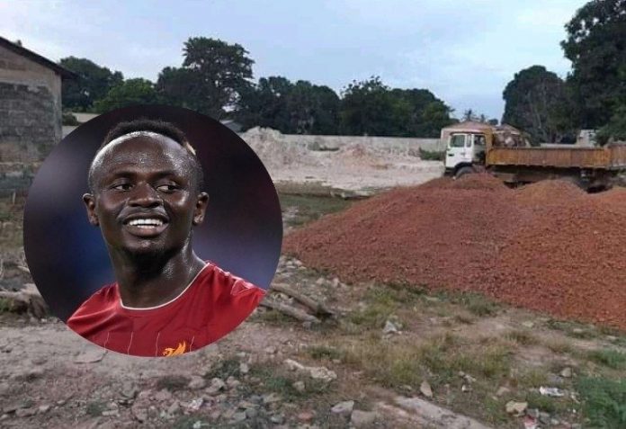 Bambali: Sadio Mané entame les travaux d’un hôpital estimé à 2 milliards