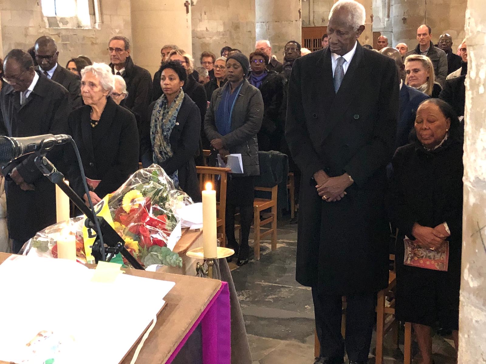 Paris: le vibrant hommage de Abdou Diouf à Colette Senghor et à Sédar