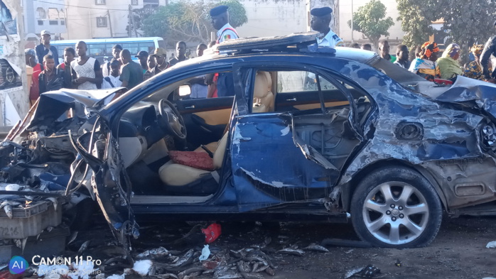 GRAVE ACCIDENT PRES DU PONT DE L’EMERGENCE: Un camion fou heurte 2 voitures, tue 3 personnes et fait plusieurs blessés