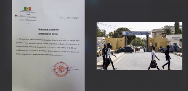 Covid-19 : Le Sénégal enregistre un 5e décès