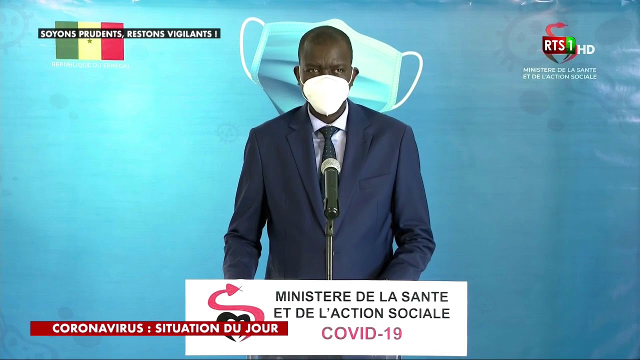 SITUATION DU CORONAVIRUS AU SENEGAL : 4 décès de plus, 95 nouveaux cas, 24 cas graves et 26 patients guéris