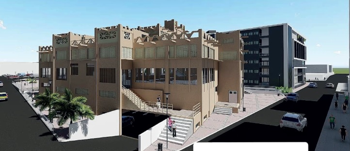 Projet de reconstruction: Le bâtiment central du marché Sandaga gardera sa forme architecturale