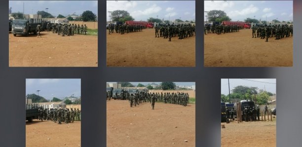 [Photos-Vidéo] Ça dégénère à Terme Sud : L'armée dépêche 3 contingents en renfort