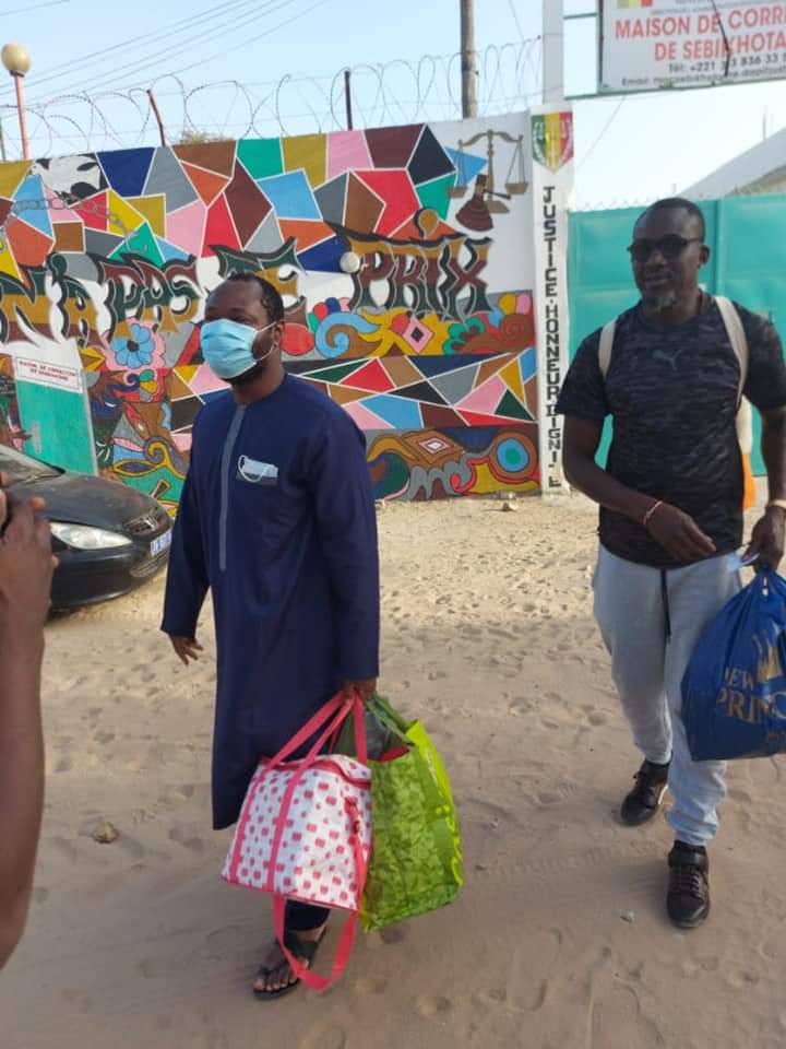 Guy ,Assane Diouf et Clédor Sène libres