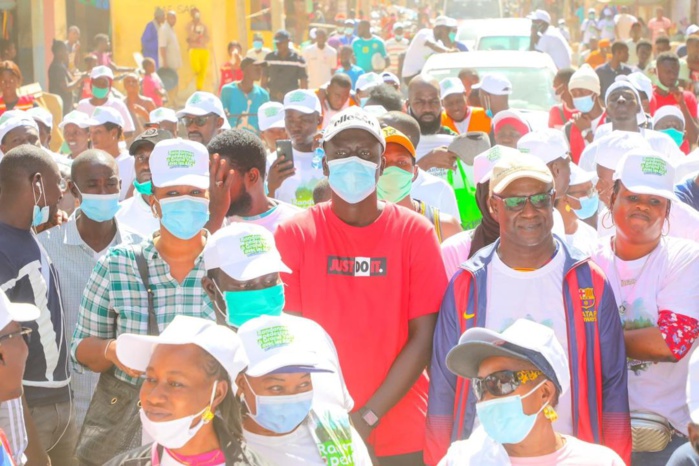 Marche des populations de Grand-Yoff aujourd’hui