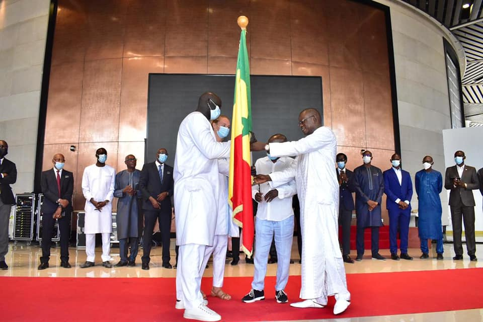 JEUX OLYMPIQUES TOKYO 2021: Les athlètes sénégalais ont reçu le drapeau national ce lundi