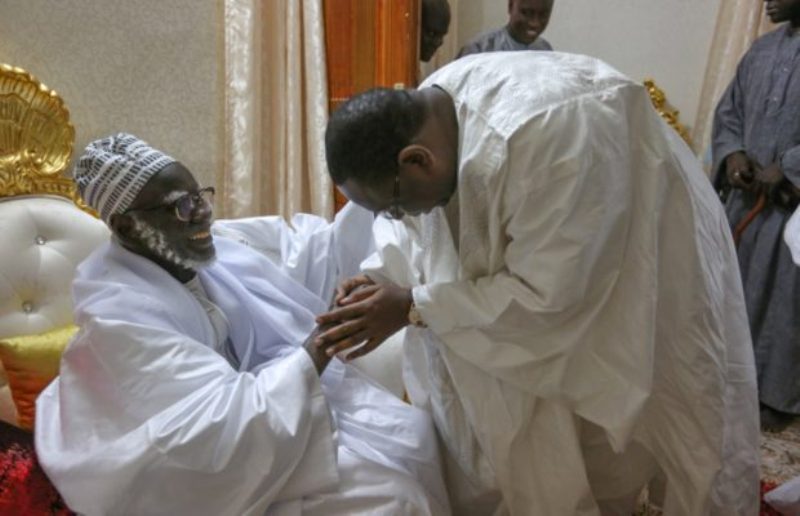 Macky à Touba aujourd’hui