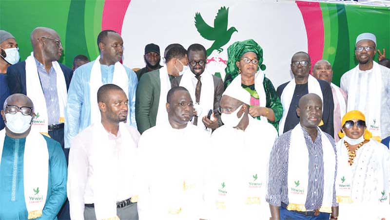 INVESTITURE DES FEMMES POUR LES ÉLECTIONS TERRITORIALES  Les Femmes leaders imposent à Yewwi Askan Wi de respecter l’engagement de porter la candidature de Soham El Wardini pour la ville de Dakar