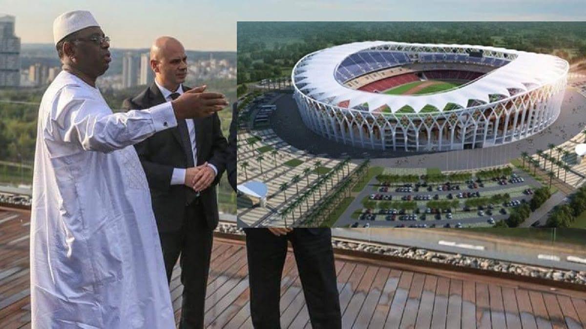 VISITES DU MINISTRE DES SPORTS AU STADE DE DIAMNIADIO:  Les travaux exécutés à 82% seront achevés avant le 22 février 2022