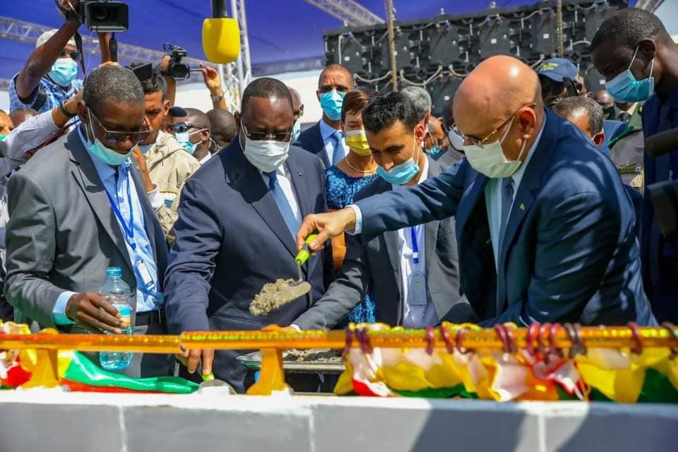 LANCEMENT OFFICIEL DES TRAVAUX DU PONT STRATEGIQUE DE ROSSO : Macky Sall salue une jonction forte entre l’Afrique du Nord et l’Afrique au sud du Sahara et magnifie la solidité des relations entre le Sénégal et la Mauritanie