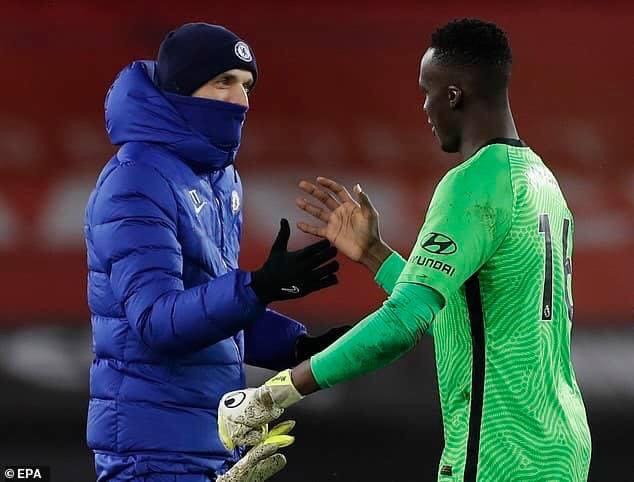 THOMAS TUCHEL SUR LE LOUPÉ D’EDOUARD MENDY CE SAMEDI :  «Il traverse une période difficile et me semble avoir perdu confiance en lui»