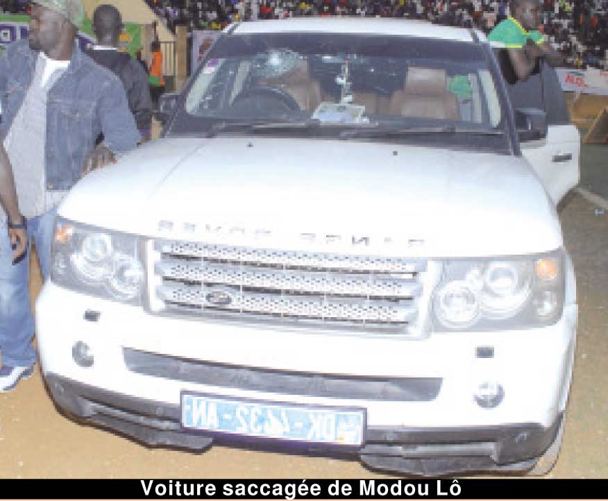 LE FACE TO FACE ROYAL FINIT ENCORE EN FIASCO : Sa voiture attaquée par les Pikinois, Modou Lô rebrousse chemin