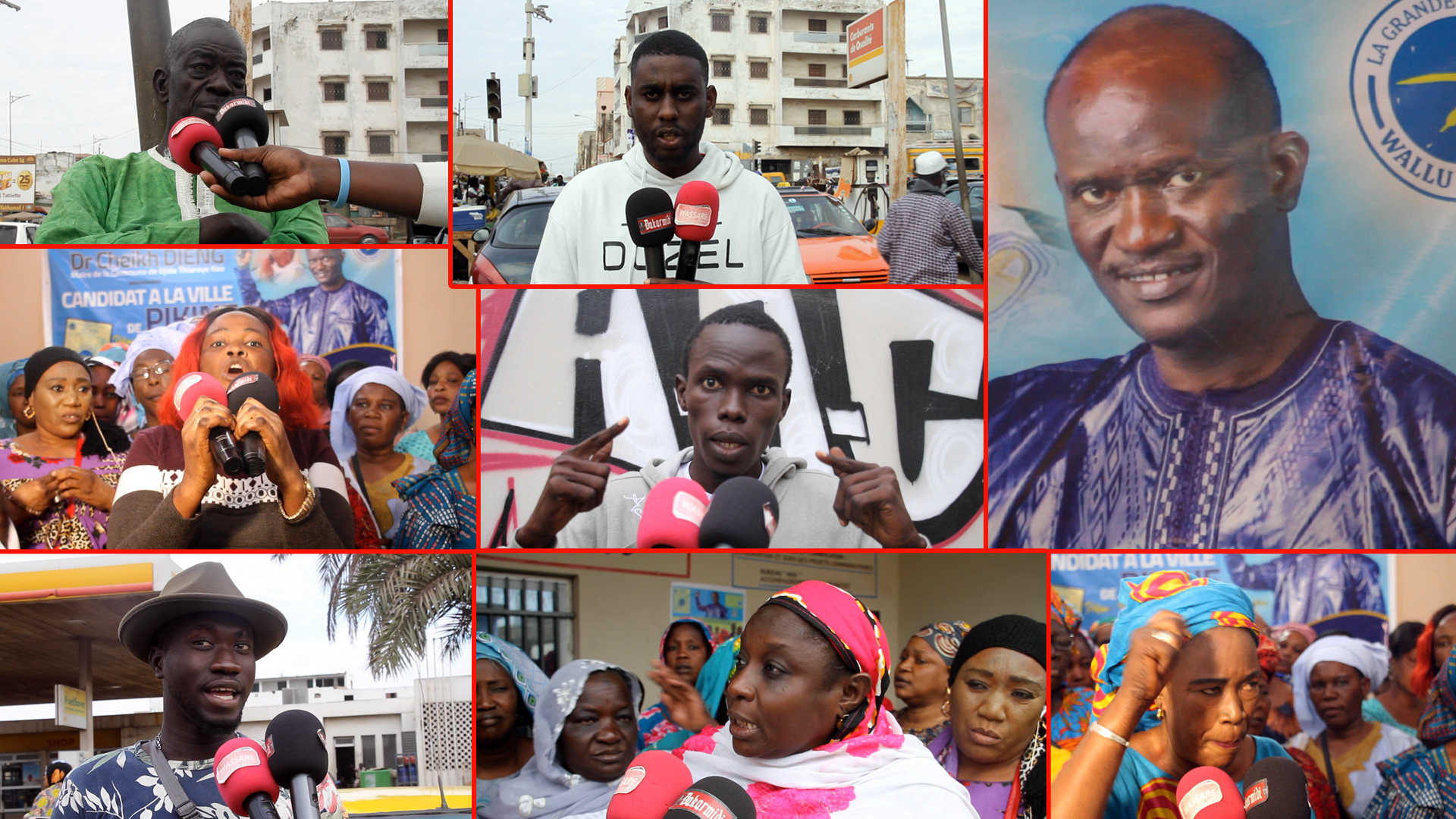 POUR SOUTENIR CHEIKH DIENG DANS SON COMBAT POUR LE VILLE DE PIKINE: Opposants et activistesen ordre de bataille