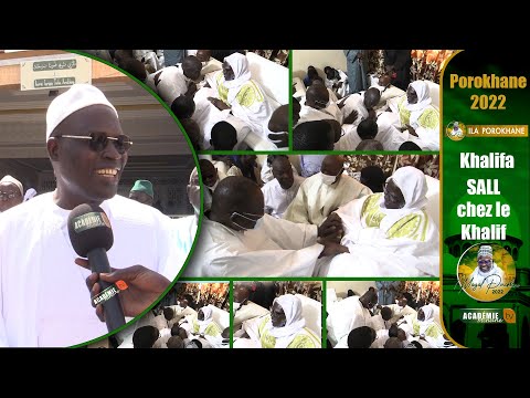 Khalifa Sall à Porokhane