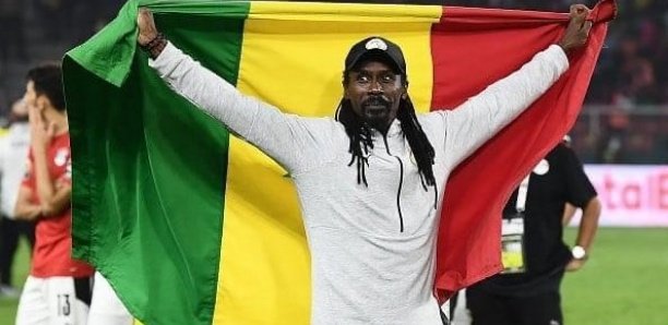 Aliou Cissé au défilé