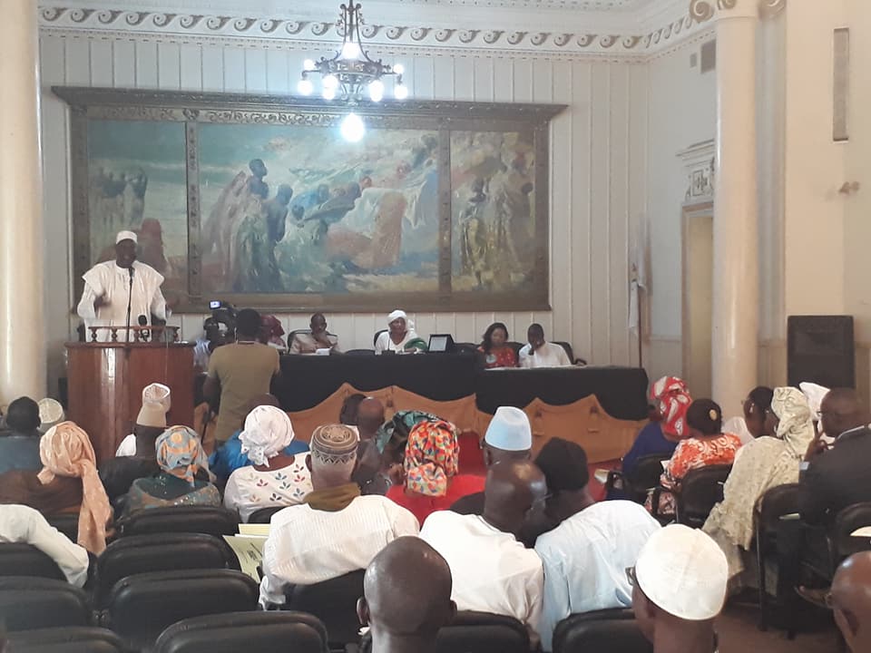 Première réunion du Conseil municipal de la ville de Dakar jeudi…