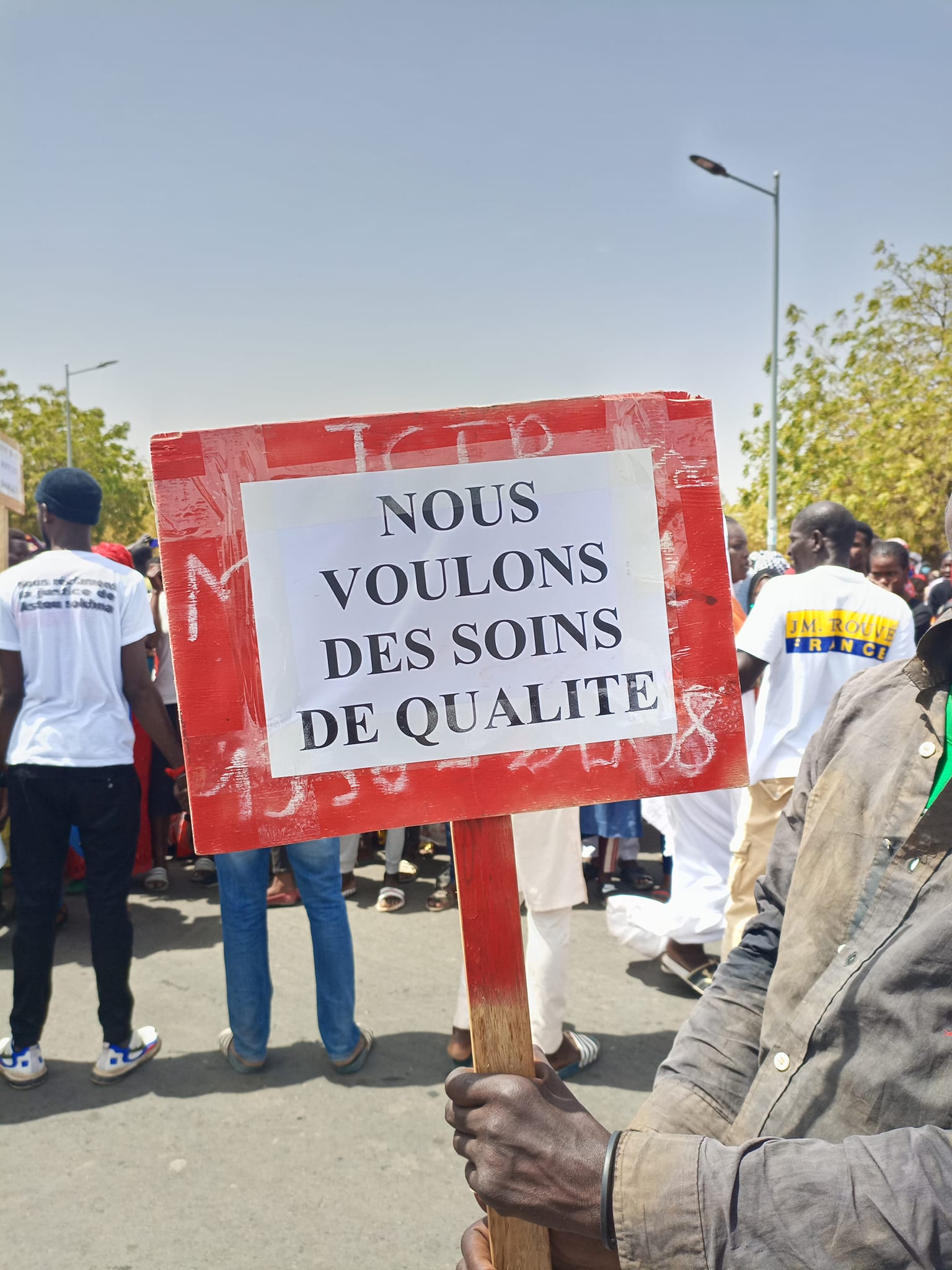 Mobilisation à Louga