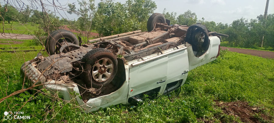 Accident d’un des véhicules du cortège du Gouverneur de Tamba