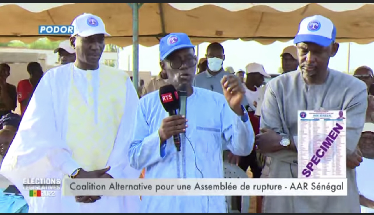 Thierno Alassane Sall à Podor