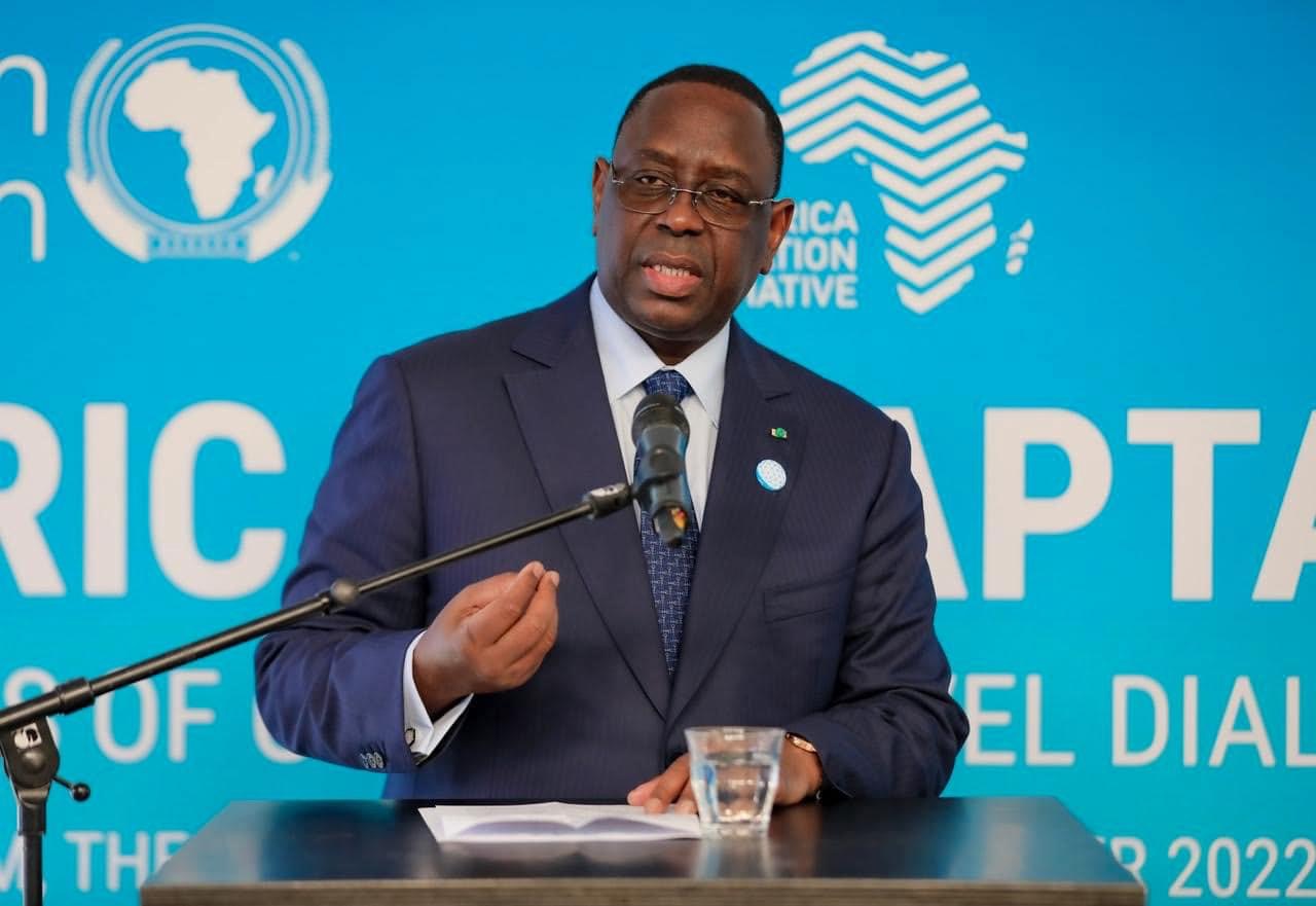 FORUM SUR LE FINANCEMENT DE L'ADAPTATION EN AFRIQUE À ROTTERDAM:  Macky Sall invite au respect des engagements financiers de l’Accord de Paris sur le climat et prévient que l’avenir de la planète et le destin de l’humanité sont en jeu