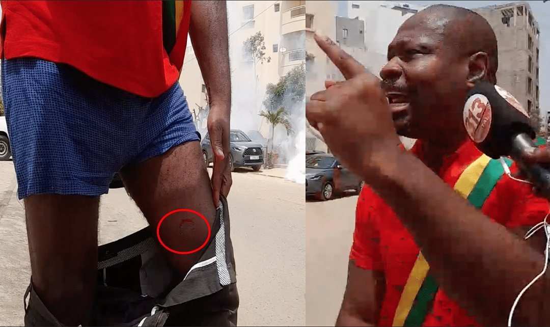 MANIFESTATION DE YEWWI À DAKAR :  La maison de Sonko barricadée, Guy Marius et un cameraman blessé par des lacrymogènes, la presse gazée…