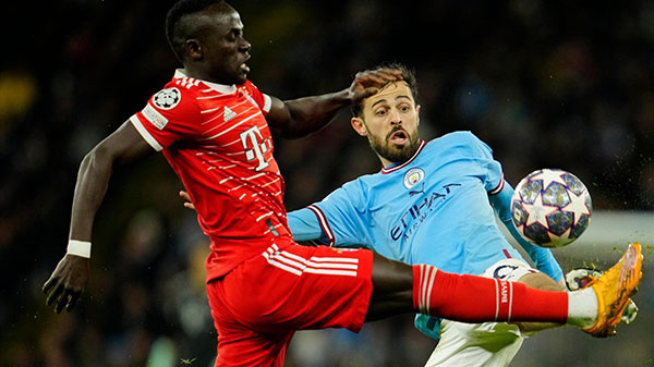 Quarts de finale LDC : Man City corrige le Bayern de Sadio Mané (3-0)