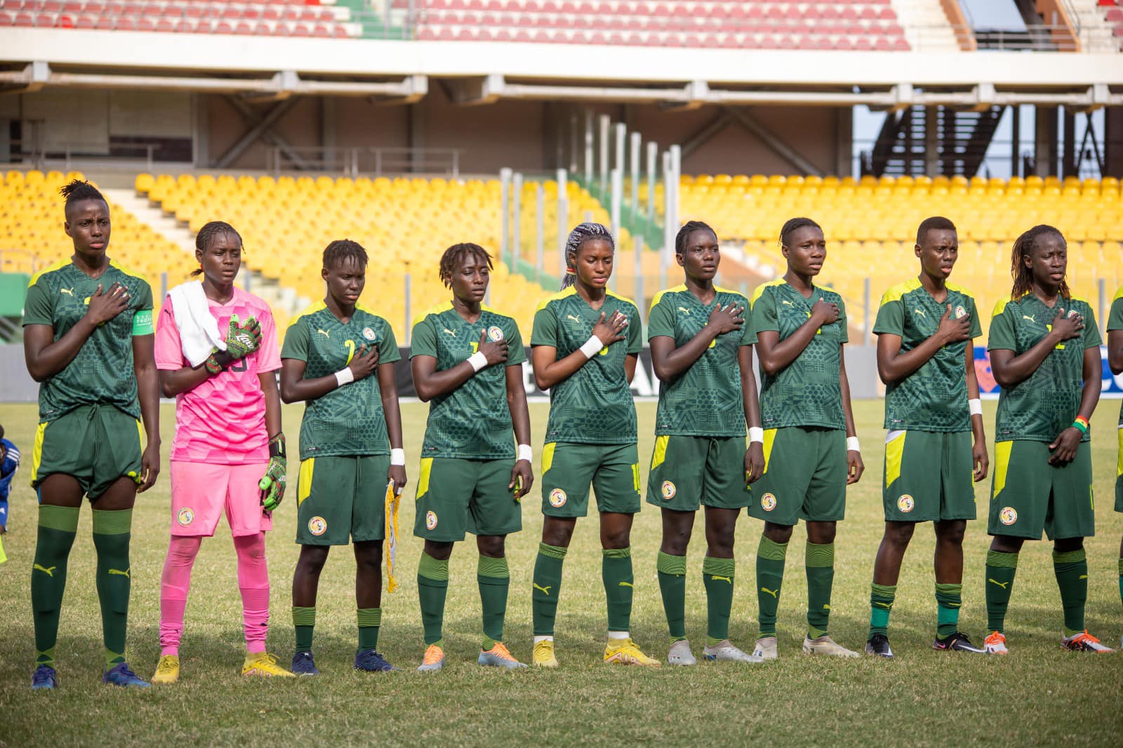 Matchs amicaux : les Lionnes s’inclinent deux fois devant les Black Queens du Ghana, 3-0 et 1-0