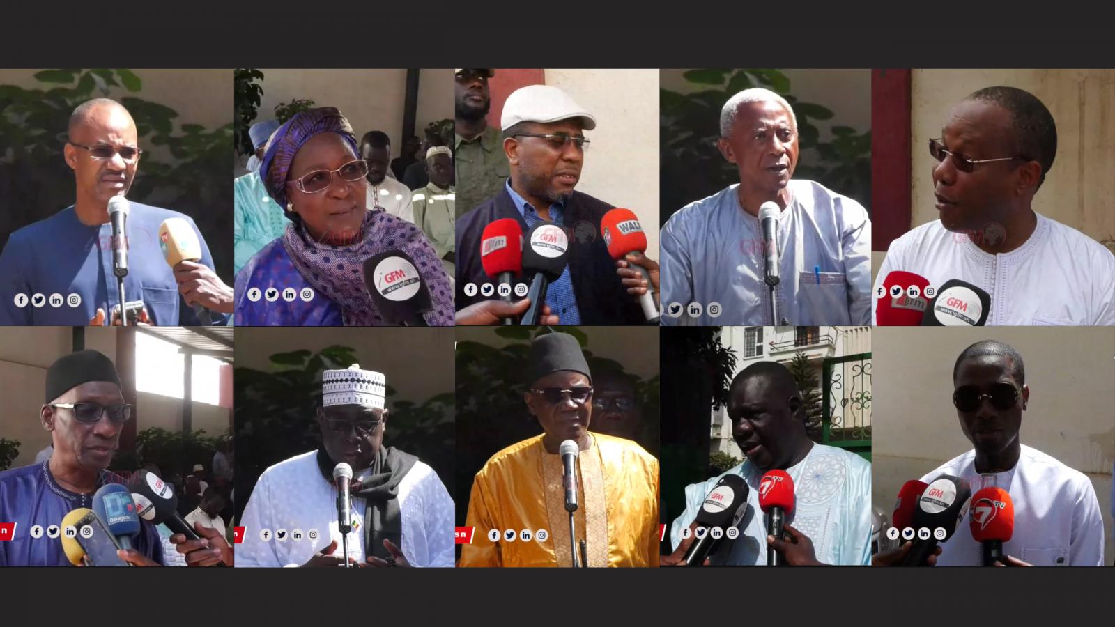 LEVÉE DU CORPS DE MAME LESS CAMARA: Une pluie de témoignages au pionnier des combats pour la liberté de la presse au Sénégal