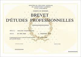 Brevet d'études professionnelles (Bep) décalé