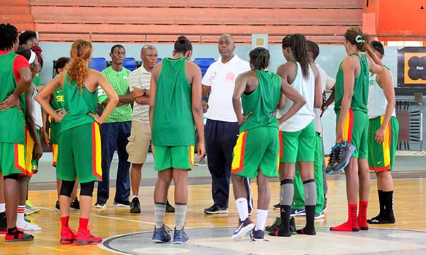 PREPARATION AFROBASKET :2023 11 Lionnes ont participé au premier galop ce lundi au stadium Marius Ndiaye