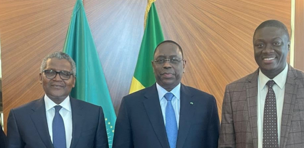 VISITE DU MAGNAT NIGERIAN A DAKA : Aliko Dangote confirme Ousmane Mbaye Nouveau Directeur général de Dangote Cement Senegal