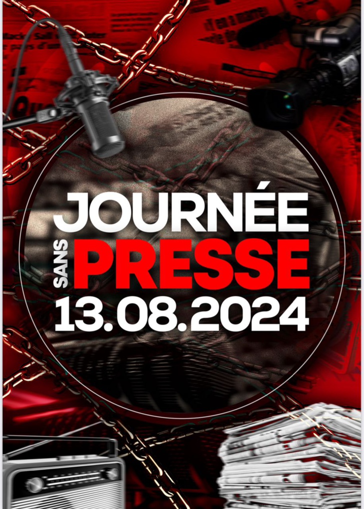 Journée sans Presse au Sénégal: Démocratie fragilisée et des milliers d’emplois menacés