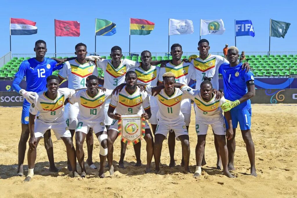 CAN BEACH SOCCER : VAINQUEUR DE L’EGYPTE   Le Sénégal en finale face à la Mauritanie