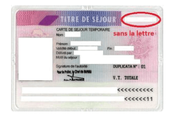 Les étrangers à identifier